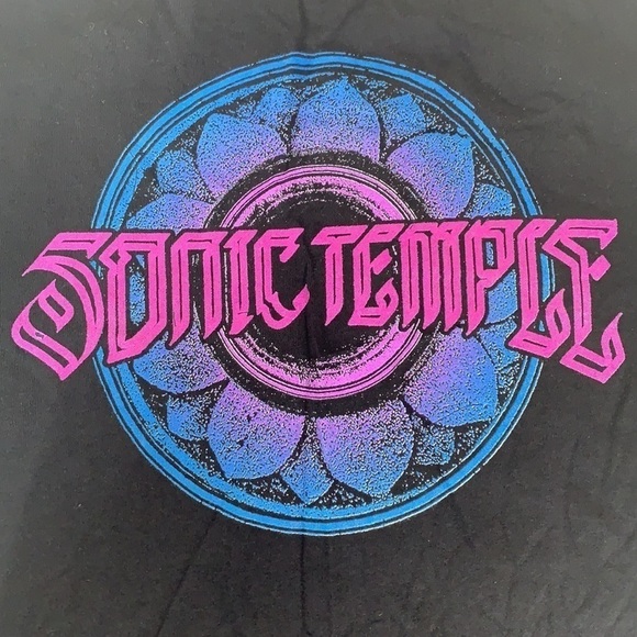 Sonic Temple official merchandise music festival racer back tank top size medium - Picture 1 of 4